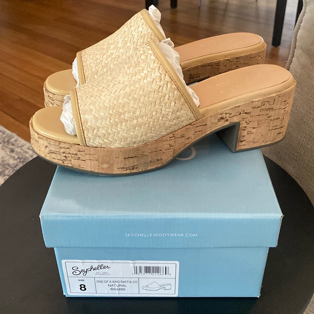 Seychelles One of a Kind - Natural sandals - size 8